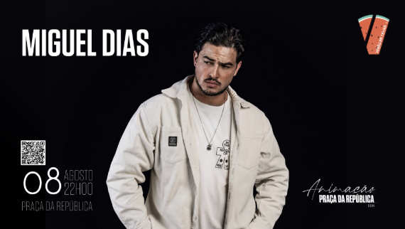 Animação Praça da República | Miguel Dias & Banda — event image